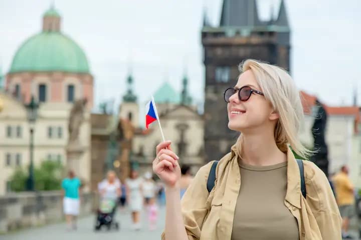 Czeska turystka w Polsce
